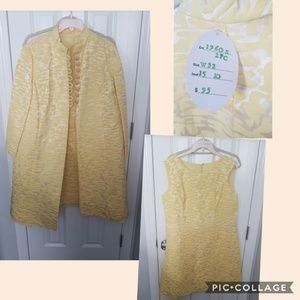 dress and coat. 1960's from Relic Vintgae SF